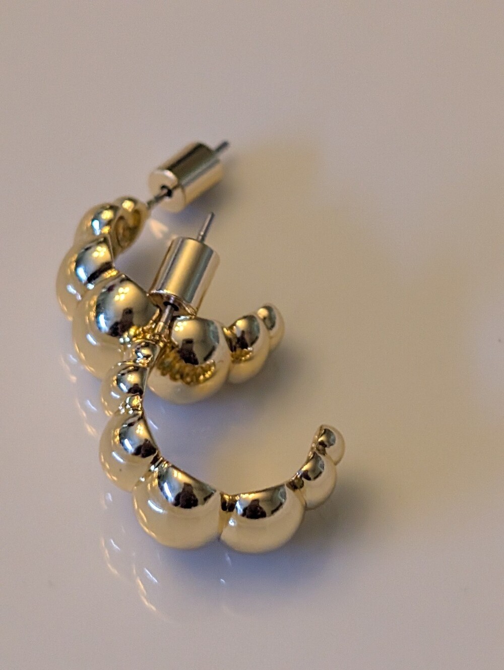 Electric Picks Puffy Hoops